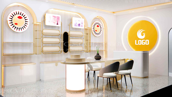 美妆店货架