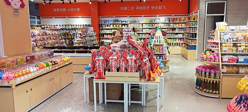 零食货架