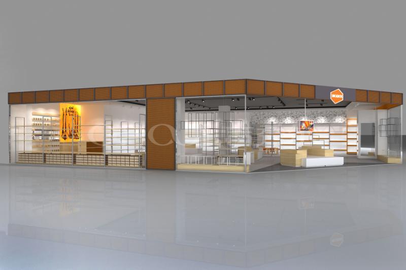鞋店展柜