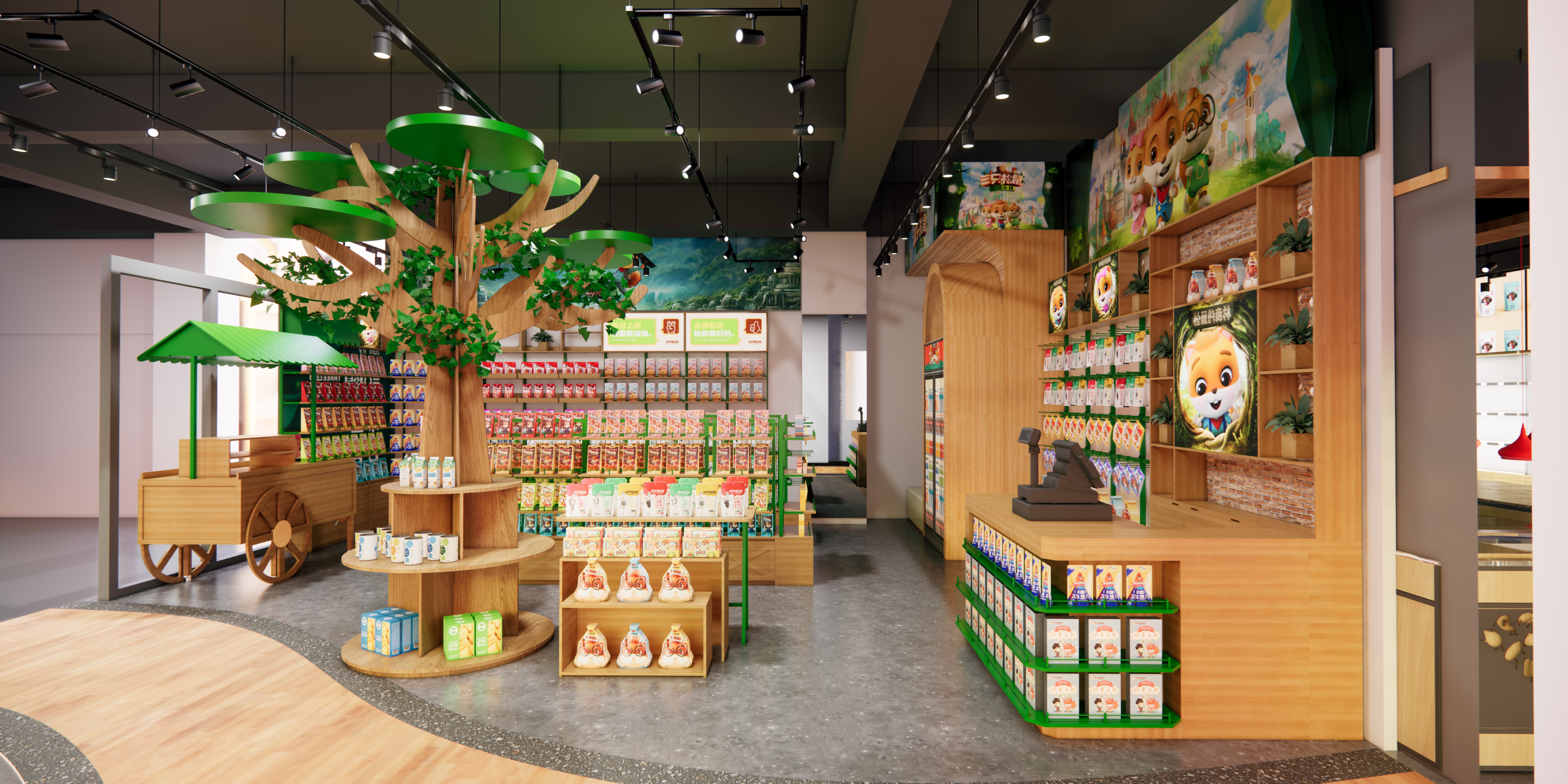 专业零食展柜公司：助力零食行业高效展示